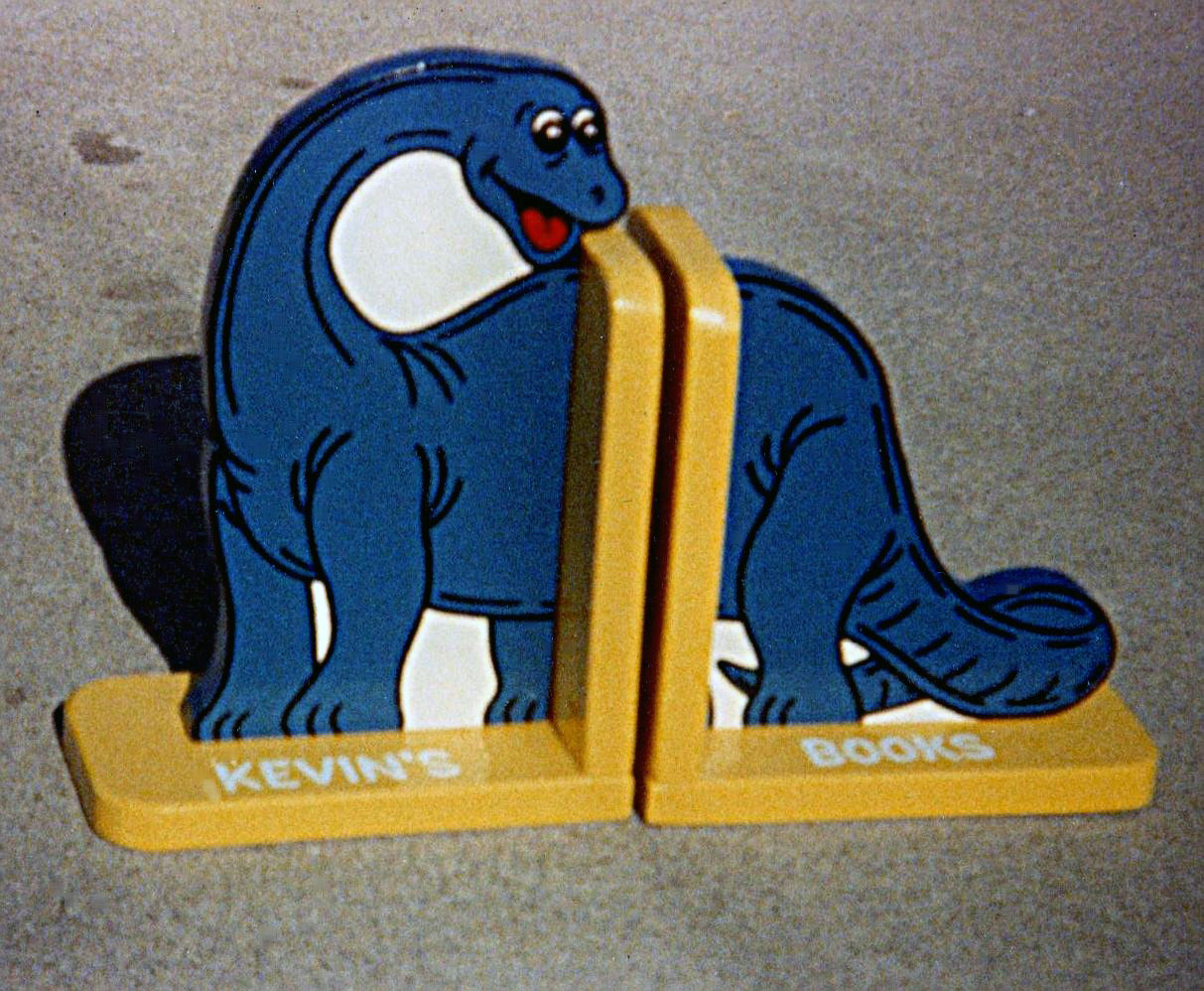 DINOSAUR BOOKEND
